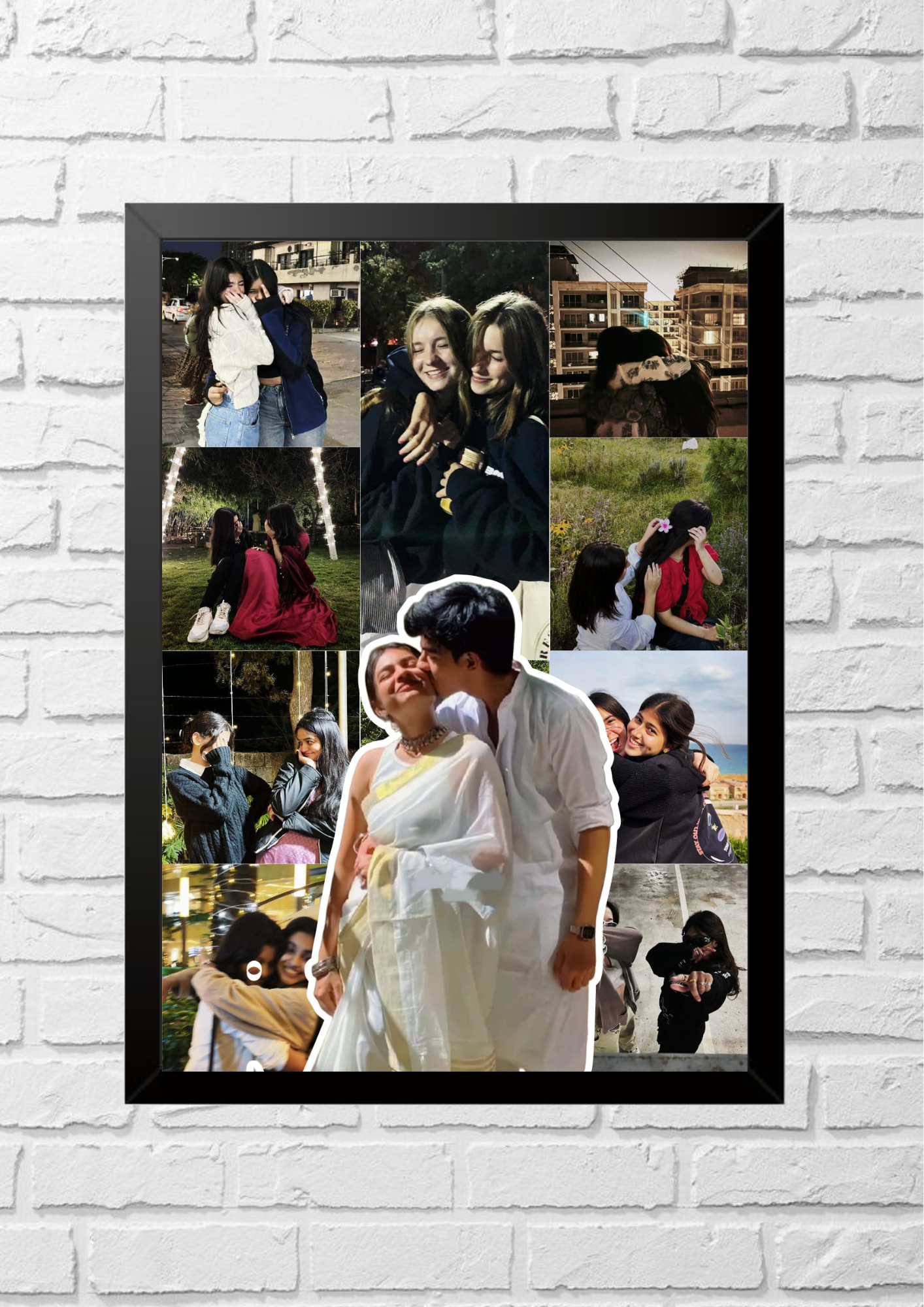 Centerpiece couple frame