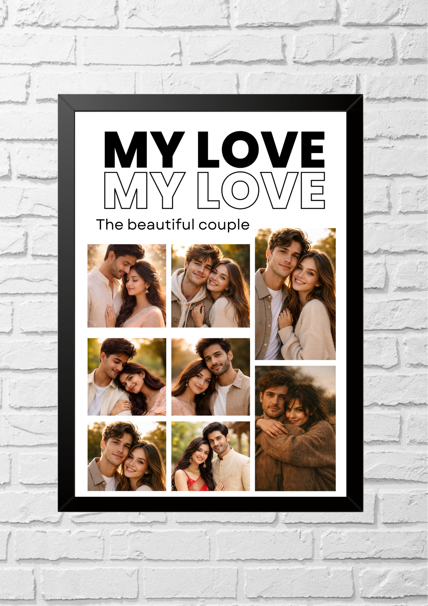 My Love Couple Frame