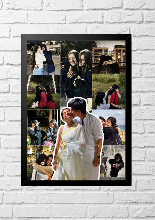 Centerpiece couple frame