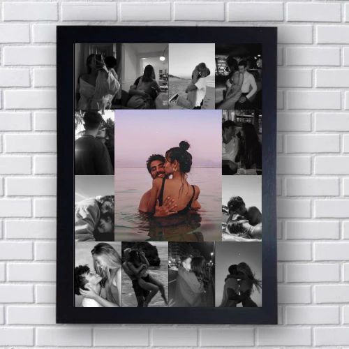 Sweet couple photo frame