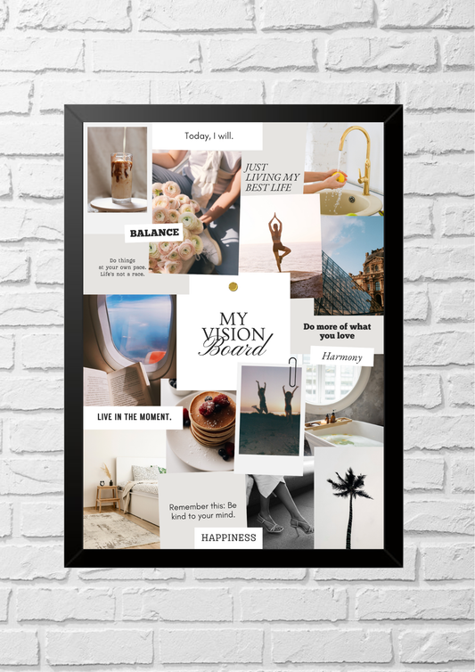 vision board 13 collage photo frame