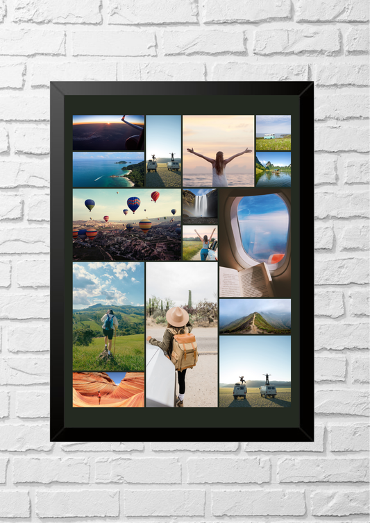 Collage memory frame
