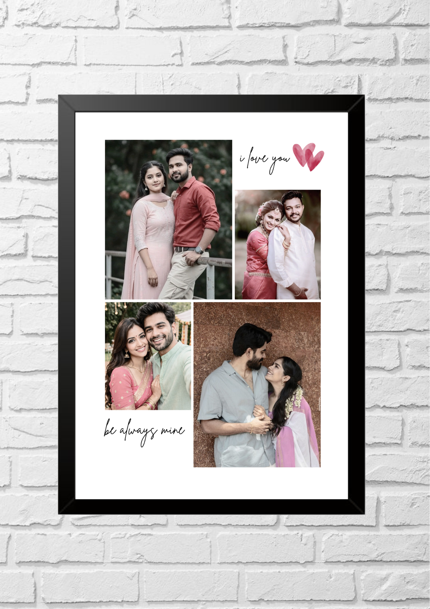 4 Grid Image couple photo